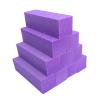 10 Pcs Nail Buffer Block for Acrylic and Natural Nails, 4 Sided Sanding Buffers for Gel Nails Fingernail Shine Buffing Filer Set, Professional Manicure Polisher Buffer Bulk Medium Grit (Purple) view 1