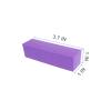 10 Pcs Nail Buffer Block for Acrylic and Natural Nails, 4 Sided Sanding Buffers for Gel Nails Fingernail Shine Buffing Filer Set, Professional Manicure Polisher Buffer Bulk Medium Grit (Purple) view 2