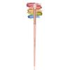 Natural Goat Hair Eye Brush by ENZO KEN - Small Corners & Smudge Brush - Single, Mini Size - Pink, E403S view 1