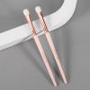 ENZO KEN Medium Smudge Eye Shadow Brush - Natural Goat Hair Eyeshadow, Shader and Smudge Brush. Single, Pink. E403M view 3