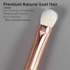 ENZO KEN Medium Smudge Eye Shadow Brush - Natural Goat Hair Eyeshadow, Shader and Smudge Brush. Single, Pink. E403M view 4