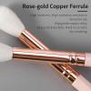 ENZO KEN Natural Goat Hair Eyeshadow Blending Brush - Eye Blending & Contour Brush, Single Piece, E204L view 4