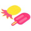 FRCOLOR 2pcs Silicone Scrub Pad Makeup Brush Clean Pad Brush Washing Tool Scrubber Silicone Brush Cleaning Mat Hair Brush Makeup Brush Cleaning Tool Sucker Cosmetic view 1