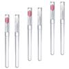 minkissy 30pcs Silicone Lip Brushes Dust Covers Portable Makeup Applicators for Lipstick Lip Gloss for Routine view 4
