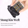 100G Tape in Hair Extensions Human Hair Body Wave for Black Women PU Tape on Extension 20 Inches Natural Black Virgin Hair 40Pcs Double Sided Invisible Tapes in Hair Extension view 4