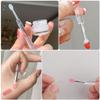 minkissy 24pcs Portable Silicone Lip Brush Covers Ergonomic Design for Easy Application for Women Makeup Convenient for Travel and Cosmetic Bags view 2
