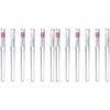 minkissy 12pcs Silicone Lip Brushes Lids Portable Lipstick Applicator and Lip Mask Brushes for Easy Makeup Application view 1