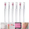 minkissy 12pcs Silicone Lip Brushes Lids Portable Lipstick Applicator and Lip Mask Brushes for Easy Makeup Application view 3