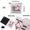G2TUP T G-irl Makeup Bag Cosmetic Bag Fandom Girls Gift Zipper Travel Bag view 3