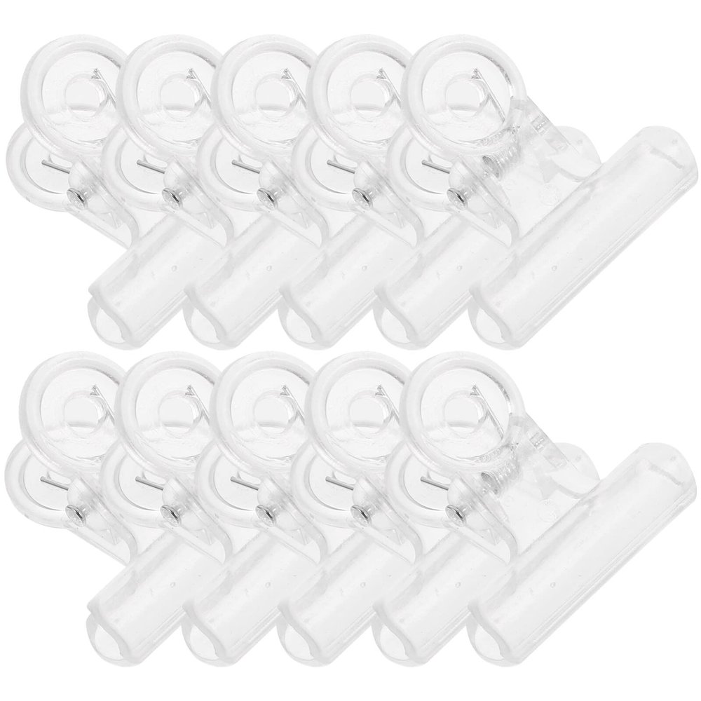 Beavorty 30pcs Nail Extension Clips for Manicure Plastic Nail Art Mold Fixing Clips for Professional and Home Use for