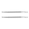 minkissy 4pcs Stainless Steel Cuticle Remover Tool Dead Skin Cuticle Pusher Trimmer for Professional Nail Care Silver Design for Pedicure Manicure view 4