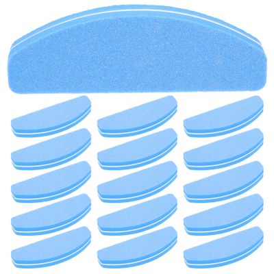 minkissy 20pcs Nail Shaping Sponge Files for Manicure and False Nails for Travel and Salon Use