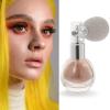 KALLORY Body Glitter Spray Highlighter Powder Shimmering Gloss for Face Body Hair Portable Lightweight for Festivals and Everyday Use Nude view 4