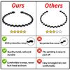 BOYIVI 12 Pieces Metal Headband for Men Adjustable Wavy Black Hair Band Non-slip Hair Hoop Unisex for Home, Outdoor, Sports and Yoga Accessories view 4