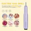SAVILAND Medium Square Soft Gel Nail Tips Kit, 500 PCS, Drill and U V Lamp view 3