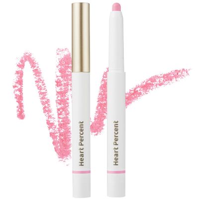 Heart Percent Dote On Mood Lip Liner Pencil, Long-Lasting Creamy Lip Crayon Smooth Lipliner Retractable Lipstick Overlip Line Color 0.8g, #04. Strawberry Milk