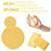 Foaincore 600 Pieces Compressed Facial Sponge Round Facial Sponge for Estheticians Face Sponges for Cleansing Face Wash Pads Disposable Sponges for Women Spa Exfoliating Cleansing(Yellow) view 4
