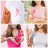 Pink Ribbon Tattoos,Breast Cancer Awareness Temporary Tattoo,Pink Butterfly Tattoo Sticker, 10-Sheet view 4