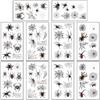 Fake Spider Tattoos, Temporary Face Tattoo for Women Men Kids Halloween Costume, 10-Sheet view 3