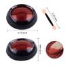 Duufin 22 Colors Nail Chrome Powder Pear Metallic Mirror Iridescent Aurora Nails Art Chrome Nail Powder with 22 Pcs Eyeshadow Sticks, 1g/Jar view 3