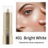 Boobeen Highlight and Glow Stick Shimmer Cream Makeup Contour Stick Highlighter Bronzer Stick Waterproof Long-lasting Face Glitter Highlighter Makeup Stick, Pack of 1 view 2