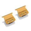 FX707Z DLC Replacement Blades Compatible with BaBylissPRO Outlining Hair Trimmers FX787 and LoPROFX Trimmers FX726,2 Pack view 1