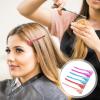 LALAFINA 12pcs Hair Sectioning Clips Professional Hair Cutting for Salon Use Design Lightweight Random Colors view 3