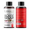 AlataGold African Black Soap Liquid Body Wash (Pack of 2)  Moisturizing Black African Soap with Shea Butter, Aloe, Honey & Coconut Oil  Deep Cleansing & Hydrating  16.9 oz (Berry Scent) view 1