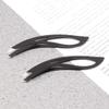 6pcs Hair Eyebrows Men- Clip Women Eyebrows Black Ingrown Precision Steel Hollow Comfort Beard Barbershop Tip Women Slant Removal Beauty Trimming view 4