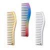 KALLORY 3pcs Cutting Haircut Tooth Detangling Wide Combs Styling Hairdressing Massage Hairstyle Oil Men Wet Dry Curly and Comb Beard or Wave Scalp Large For Straight Tool Detangler Brush view 1