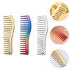 KALLORY 3pcs Cutting Haircut Tooth Detangling Wide Combs Styling Hairdressing Massage Hairstyle Oil Men Wet Dry Curly and Comb Beard or Wave Scalp Large For Straight Tool Detangler Brush view 4