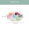 minkissy Nail Crystal Decoration Multi-shape Flat Back Nail for Beginners Professionals Elegant Crafting Accessories Vibrant Colors view 2