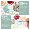 minkissy Nail Crystal Decoration Multi-shape Flat Back Nail for Beginners Professionals Elegant Crafting Accessories Vibrant Colors view 3