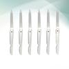 FRCOLOR 18pcs Foldable Stainless Steel Nail Files Professional Manicure Tools for Nail Shaping and Buffing Compact Design for Home and Travel Use view 2