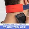 Neck Hair Neckline Template for Shaving DIY Neck Hairline Haircut Stencil Tool view 3