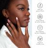 NAILOG Cured Gel Nail Strips 20 Pcs French Tip Stickers | Buy 2 Get 1 UV Lamp | Long Nail Wraps with Glossy Finishing | Audrey view 3