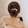 minkissy 2pcs Pearl Hair Clips Barrettes for Women Hair Pins Bridal Pin Decorative Clips view 2