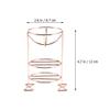 Beavorty 2pcs Metal Makeup Sponge Holder Beauty Sponge Storage Rack for Quick Drying and Convenience Rose for Makeup Application and Organization view 2