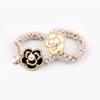 Ailison Camellia Pearl Hair Ties, 2 Pcs High Elastic Hair Rope, Women's Braided Hair Ties, High Ponytail Holders view 1