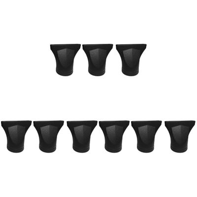 Healifty 9pcs Plastic Hair Dryer Diffuser Nozzle Attachments for Enhanced Styling Hairdressing Tool for Smoothing Easy Installation and Versatile Use