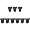 Healifty 9pcs Plastic Hair Dryer Diffuser Nozzle Attachments for Enhanced Styling Hairdressing Tool for Smoothing Easy Installation and Versatile Use view 1