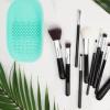 SOLUSTRE 2pcs Silicone Makeup Brush and Reusable Brush Washers for Effortless Cleansing of Makeup Tools view 2