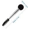 minkissy 6pcs Double Head Mushroom Sponge Brush - Sponge MakeUp Brush & Angle Eyebrow Spooly Eyelash Wands for Women Girls view 2