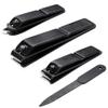 Nail Clippers Set,Stainless Steel Nail Care Kit with Nail File for Thick Nails Or Ingrown Nails,Cuticle Trimmer for Men & Women view 1