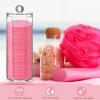 Sieral 120pcs Compressed Facial Sponges Disposable Natural Face Sponges Round Soft Pads with Container for Washing Face Cleansing Exfoliating Esthetician Makeup Removal Travel(Pink) view 3
