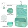 Narwey Small Hanging Travel Toiletry Bag for Women, Travel Bag for Toiletries, Makeup Bag Organizer Make Up Bags Cosmetic Bags for Girls (Green) view 4