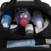 Narwey Hanging Toiletry Bag for Women Travel Makeup Bag Organizer Toiletries Bag for Travel Size Cosmetics Essentials Accessories (Pure Black) view 3