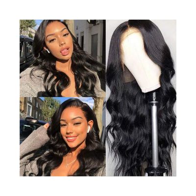 13x4 Lace Front Wigs Human Hair Pre Plucked with Baby Hair .150% Density Brazilian Body Wave Lace Front Wigs Human Hair. 10A Human Hair Glueless Wigs for Black Women Natural Color Wigs (22inck)