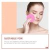 Beavorty 30pcs Facial Cleansing Sponges Round Exfoliating Face Wipes for Makeup Removal Soft and Convenient Skin Cleansing for Daily Use Yellow Green Colors view 2
