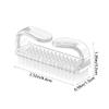 5 Pcs Handle Grip Nail Brush for Cleaning Fingernails, Nail Scrub Brush Fingernail Brush Nail Cleaning Brush with Soft Bristles for Toes and Nails Men Women (S) view 2